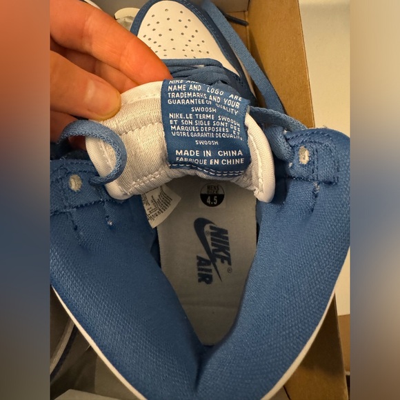 Jordan Retro 1 High OG - True Blue - Picture 7 of 8